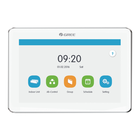 Gree CE52–24/F(C) Owner's Manual