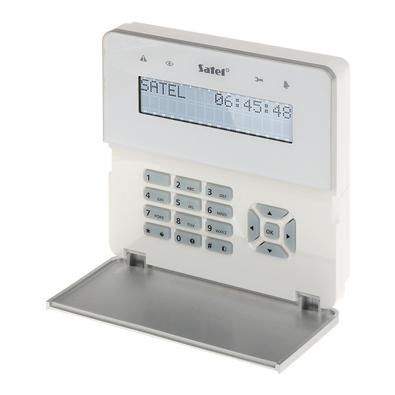 Satel INT-KWRL2 Manual