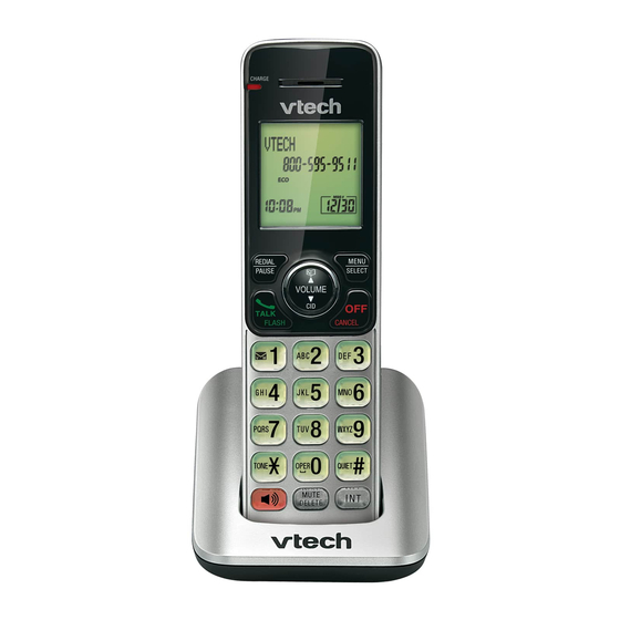 VTech CS6609 Manuals