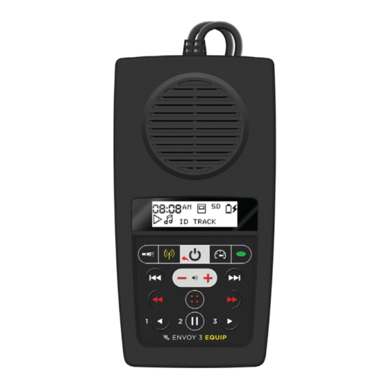 Megavoice Envoy 3 Equip Plus User Manual