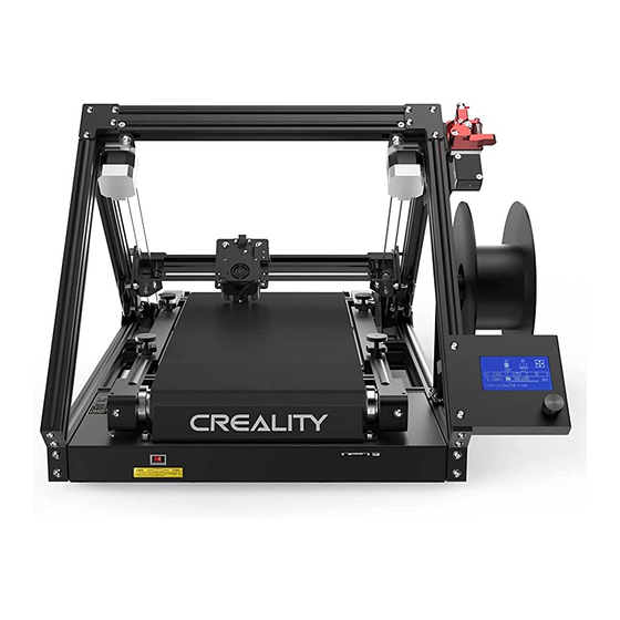 Creality 3D Print Mill User Manual