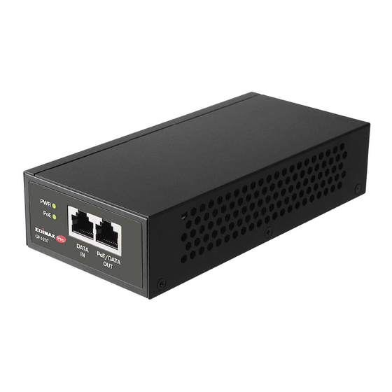 Edimax GP-102IT Quick Installation Manual