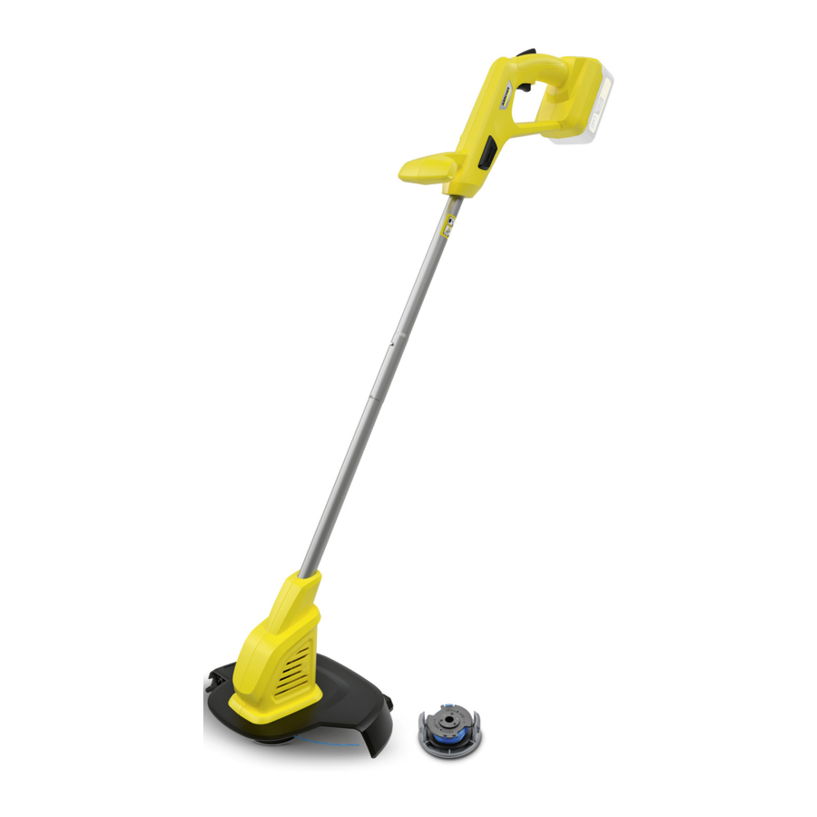 Kärcher LTR 18-25 Battery - Lawn Trimmer Manual