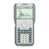 Texas Instruments TI-Nspire CAS User Manual