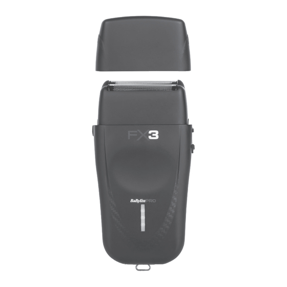 BaBylissPro 4rtists FX3 Manual