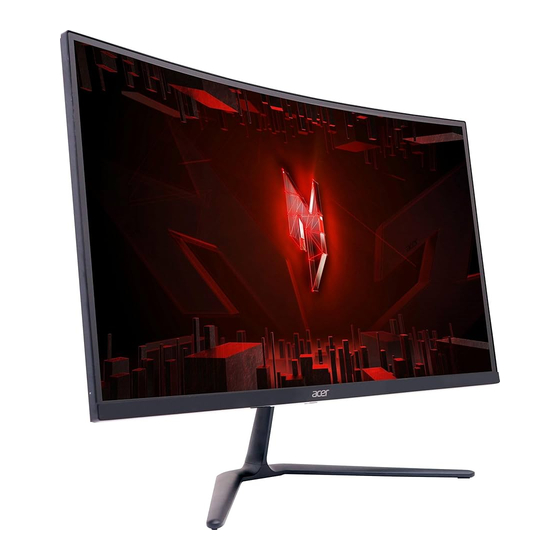 Acer Nitro ED270U P2bmiipx Manuals
