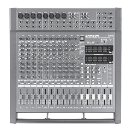 Samson TXM16 Product Specification Sheet