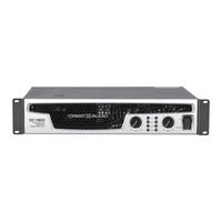 Crest Audio CC1800 Owner's Manual
