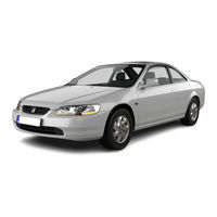 Honda 2002 Accord Coupe Owner's Manual