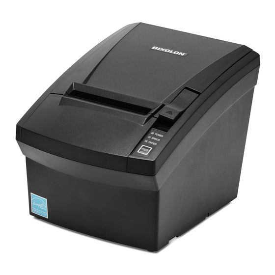 BIXOLON SRP-330 Installation Manual & Safety Manual