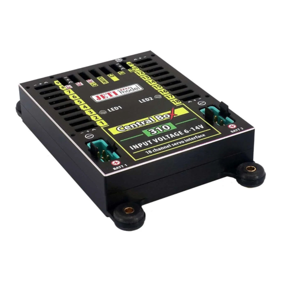 JETI model Central box 310 User Manual