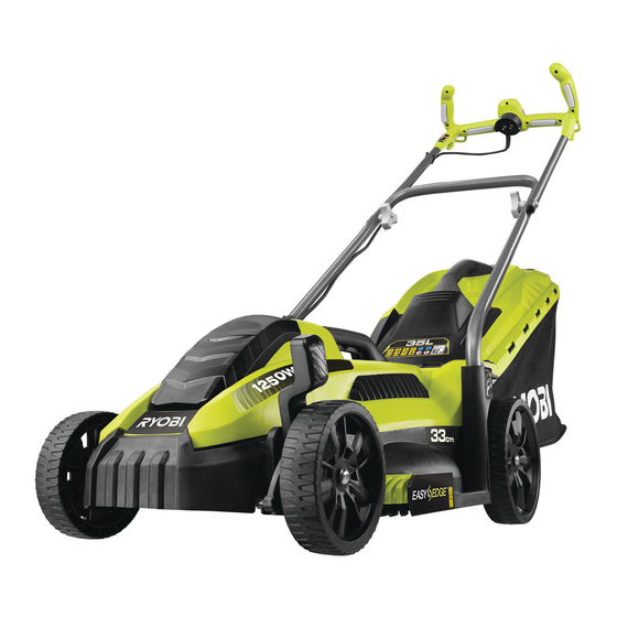 Ryobi RLM13E33H Original Instructions Manual