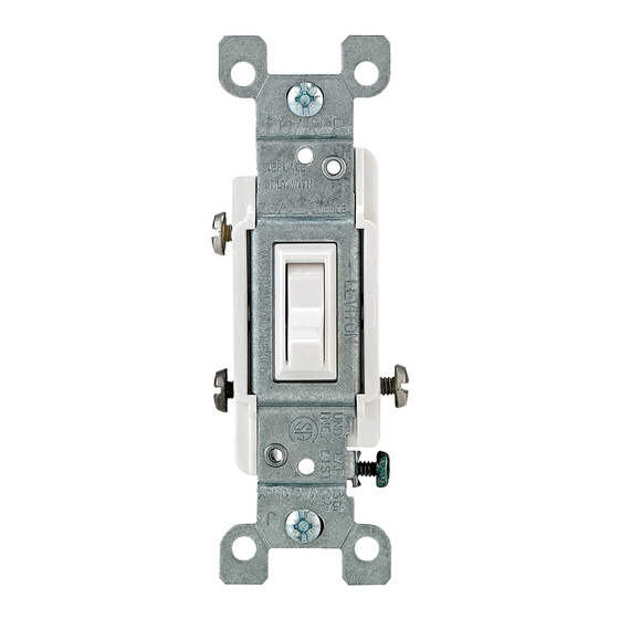 Leviton 2653 Installation Instructions