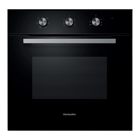 montpellier MSBFO65B Installation And Operating Instructions Manual