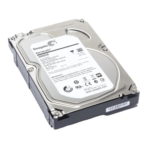 Seagate Barracuda Product Manual