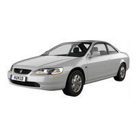 Honda 2002 Accord Coupe Owner's Manual