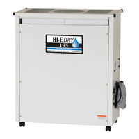 Therma-Stor HI-E Dry 195 Installation, Operation And Maintenance Instructions