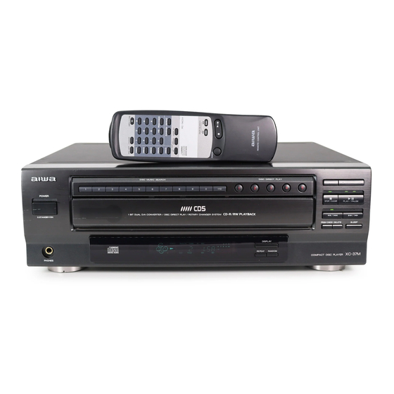 Aiwa XC-35M Service Manual