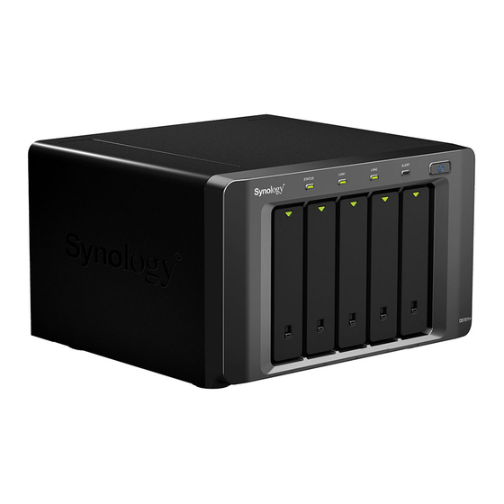 SYNOLOGY DISKSTATION DS1511+ SPECIFICATIONS Pdf Download ManualsLib