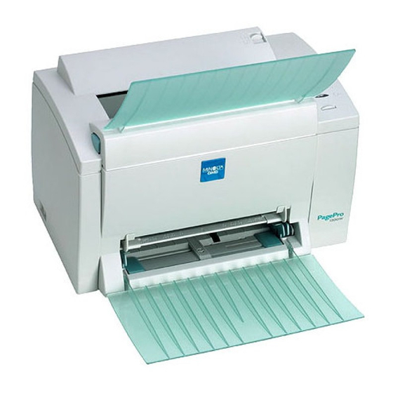 MINOLTA PAGEPRO 1250E SETUP MANUAL Pdf Download ManualsLib