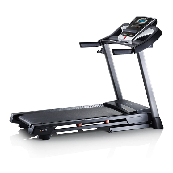 Nordictrack a2550 pro online treadmill manual