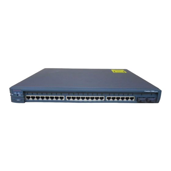 Cisco Catalyst 2900 Series Reference Manual