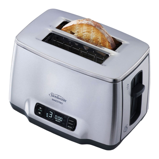 SUNBEAM MAESTRO TA6440 INSTRUCTION BOOKLET Pdf Download ManualsLib