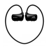 Sony Walkman NWZ-W273S Help Manual