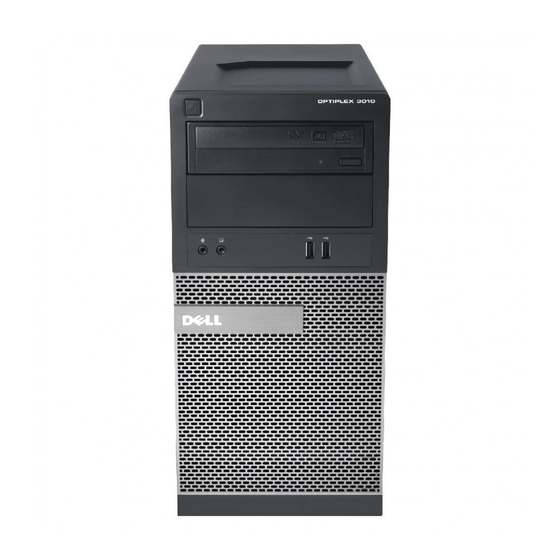 DELL OPTIPLEX 3010 MINI-TOWER OWNER'S MANUAL Pdf Download | ManualsLib