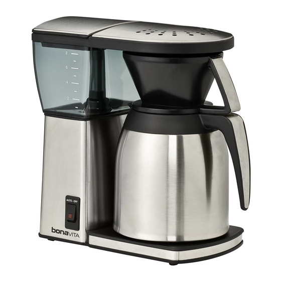 BONAVITA BV1800TH OPERATING INSTRUCTIONS MANUAL Pdf Download ManualsLib