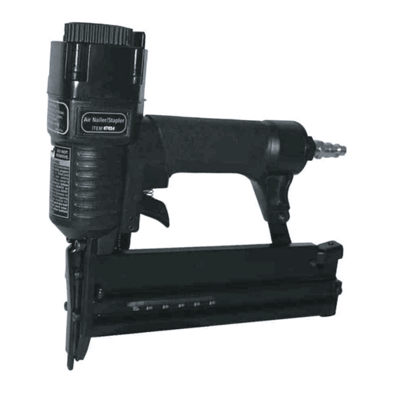 CENTRAL PNEUMATIC 97524 ASSEMBLY AND OPERATING INSTRUCTIONS MANUAL Pdf