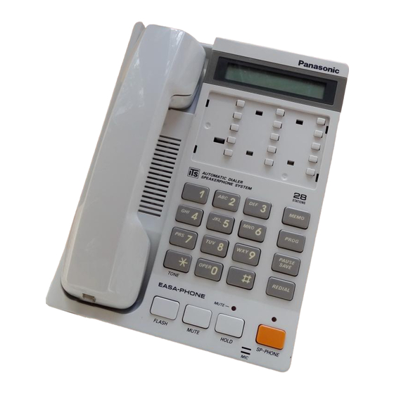 KX-T2365 Panasonic Easa-Phone with Automatic Dialer and Speakerphone New 
