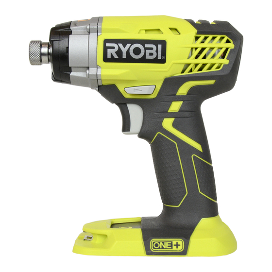 RYOBI P236A OPERATOR'S MANUAL Pdf Download | ManualsLib