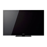 Sony KDL-40NX700 - Bravia Nx Series Lcd Television Operating Instructions Manual