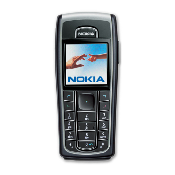 Nokia 6230 Extended User Manual
