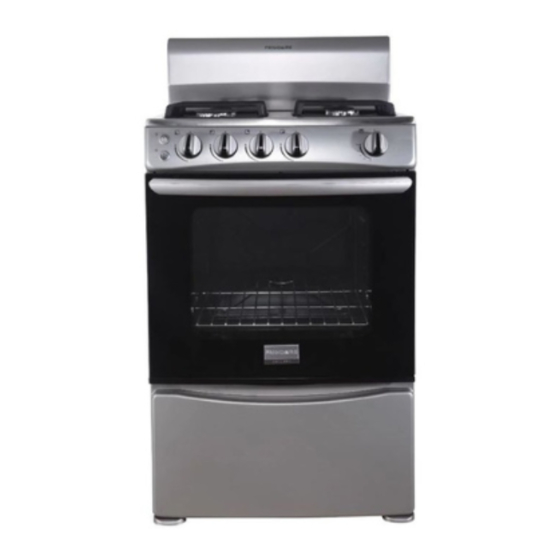 Frigidaire FKGD20ANBLW Instruction Manual