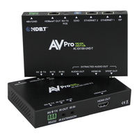 Avproedge AC-EX100-UHD-T User Manual
