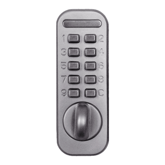 CODELOCKS CL50 Instructions