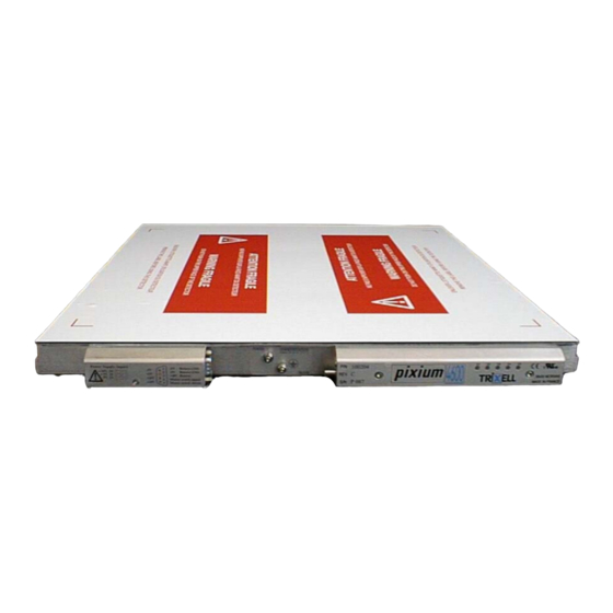 Trixell Pixium 4600 Installation, Service And User Manual