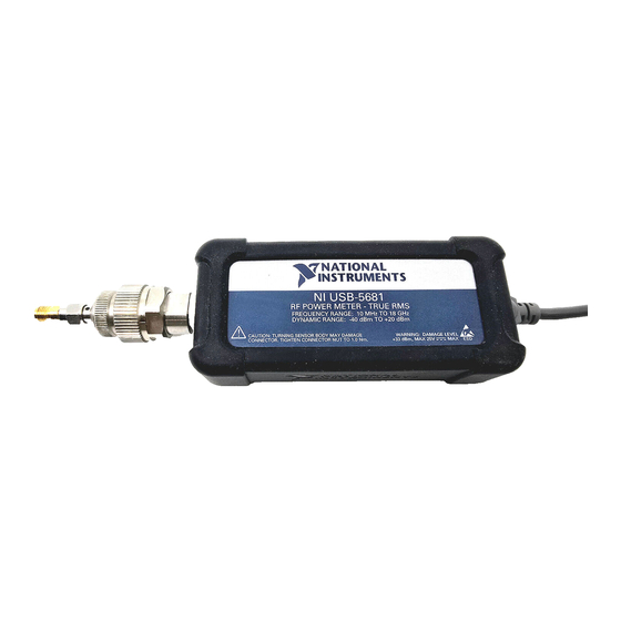 National Instruments NI-568 Series Getting Started Manual