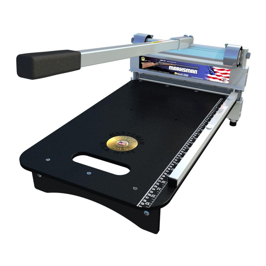 Marshalltown BULLET MARKSMAN (ES00-1113) - Shear Manual