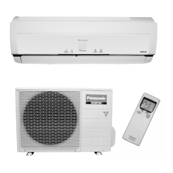 Panasonic CS-XE9CKE Service Manual