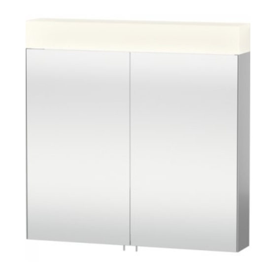 DURAVIT VE 7502 Installation Instructions Manual