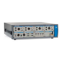Audio Precision APx58 series Installation Instructions Manual