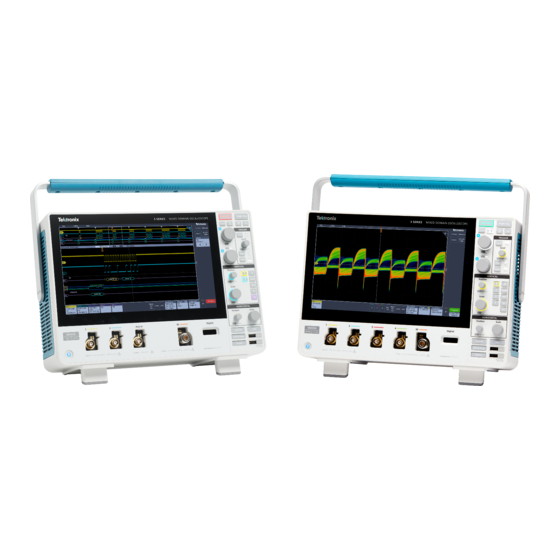 Tektronix MDO34 Manuals