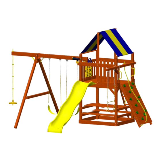 Tree Frogs America's Best Value In Swing Sets Parrot Island Fort Install Manual