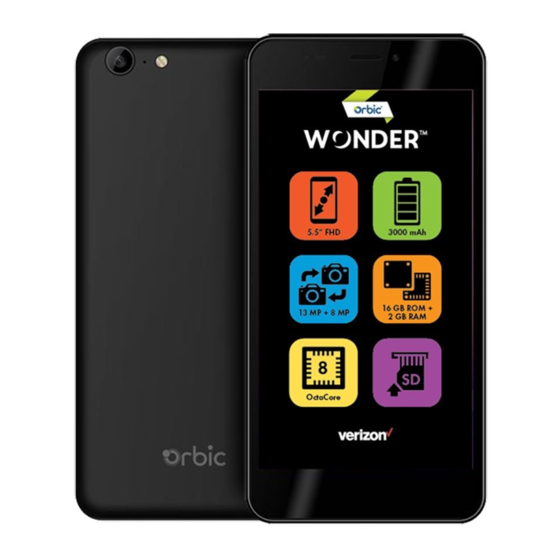Verizon Orbic Wonder Manual