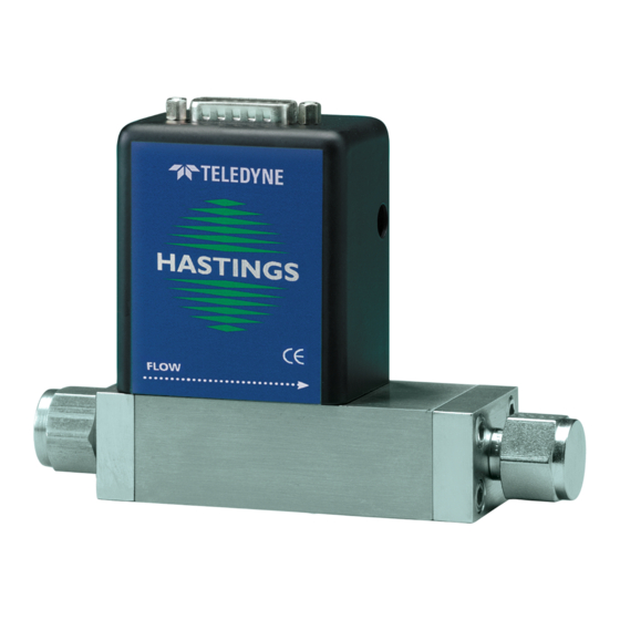 Teledyne HASTINGS HFM-300 Manuals