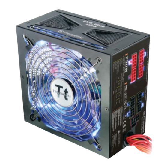 User Manuals: Thermaltake EVO Blue Power Supply