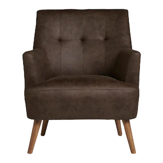 Next CARTER CHAIR Assembly Instructions Manual